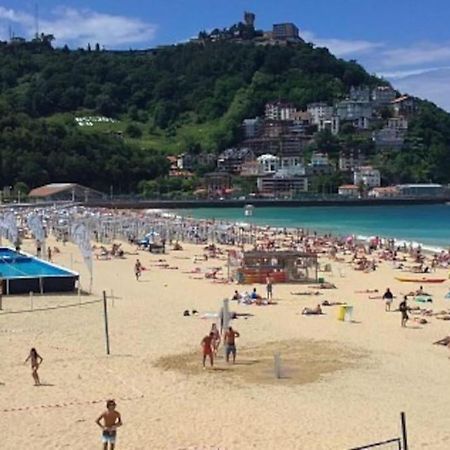 Apartamento A 5Min De La Playa De Ondarreta San Sebastián Kültér fotó